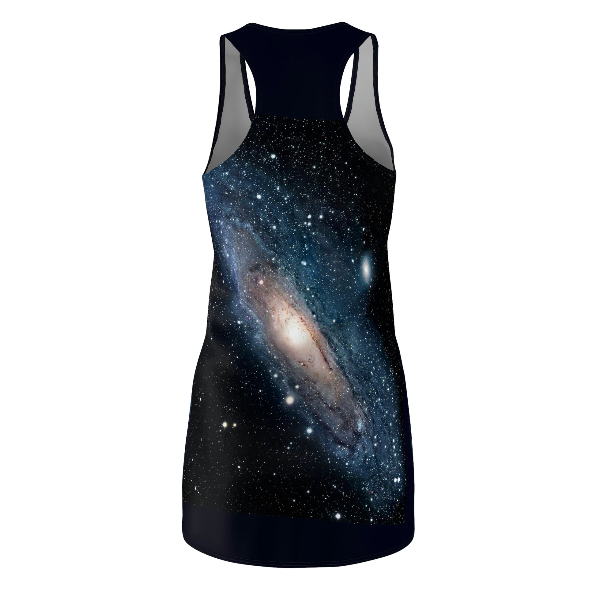 Women's Cut & Sew Racerback Dress - The Andromeda galaxy - closes to the Earth at 2.5 million light-years - NASA image - Green Forest Home