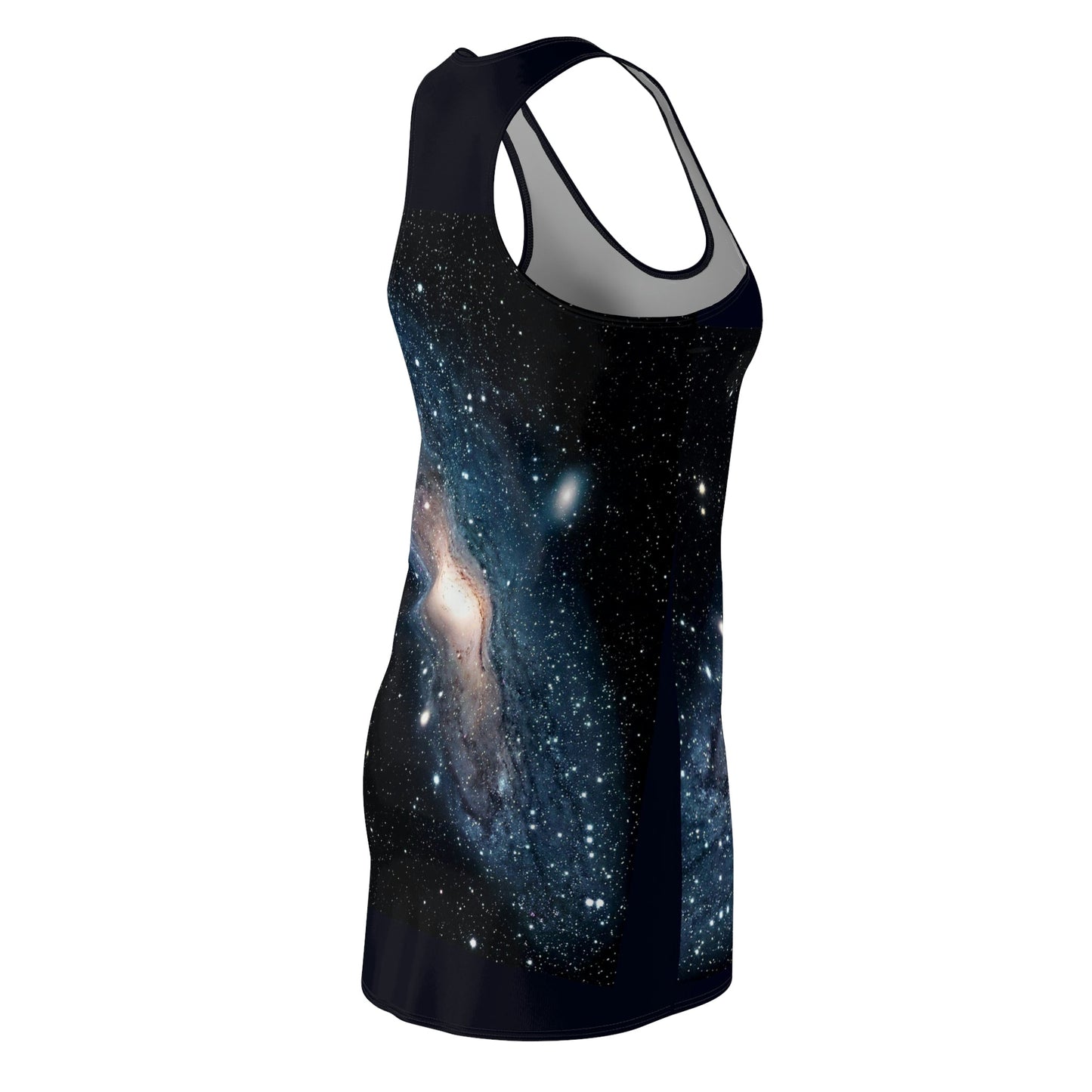 Women's Cut & Sew Racerback Dress - The Andromeda galaxy - closes to the Earth at 2.5 million light-years - NASA image - Green Forest Home