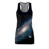 Women's Cut & Sew Racerback Dress - The Andromeda galaxy - closes to the Earth at 2.5 million light-years - NASA image - Green Forest Home